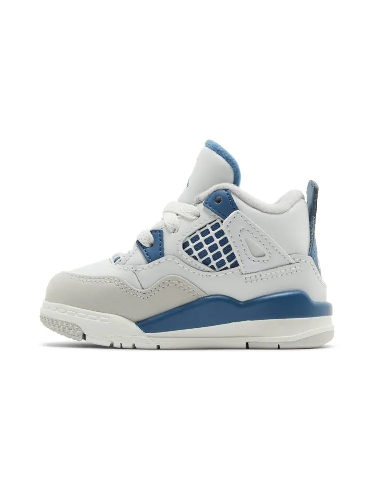 Кроссовки Air Jordan 4 Retro TD — изображение 3 из 4, белый