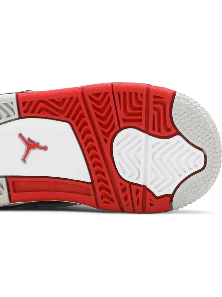 Кроссовки Air Jordan 4 Retro OG TD Fire Red 2020 — изображение 5 из 8, белый