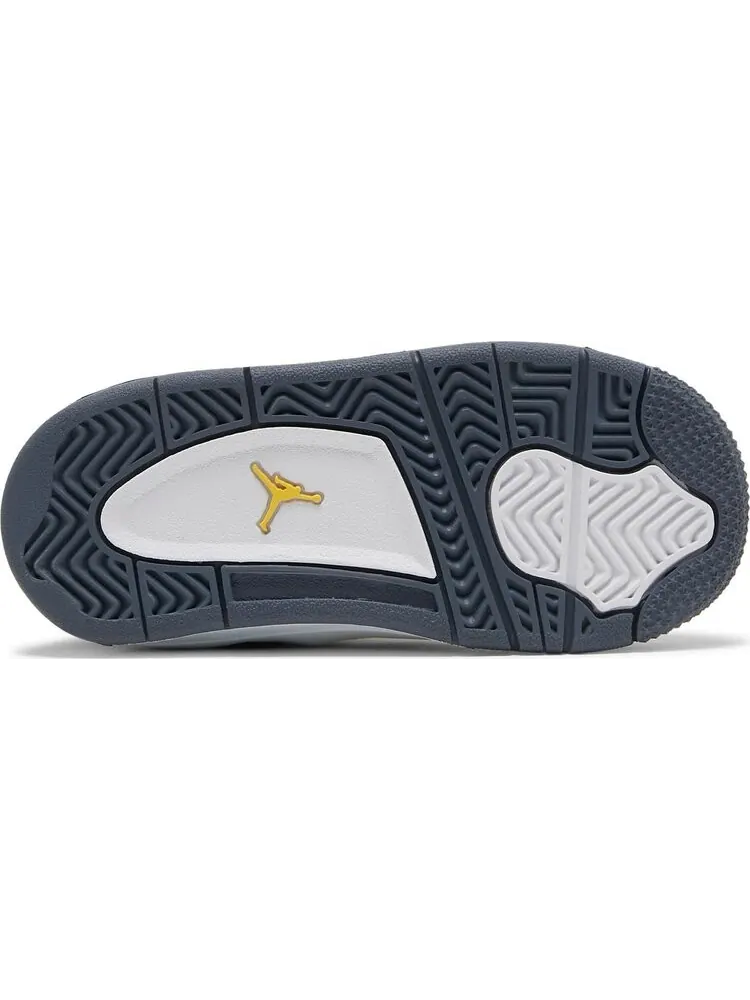 Кроссовки Air Jordan 4 Retro TD Lightning 2021 — изображение 4 из 8, желтый