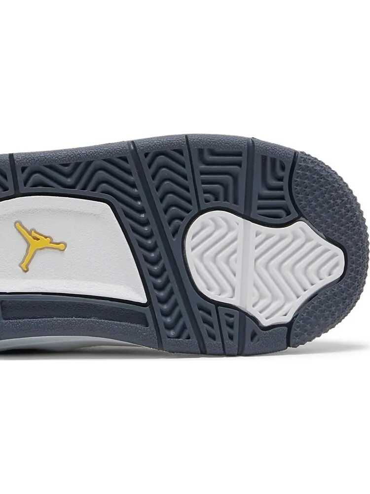 Кроссовки Air Jordan 4 Retro TD Lightning 2021 — изображение 5 из 8, желтый