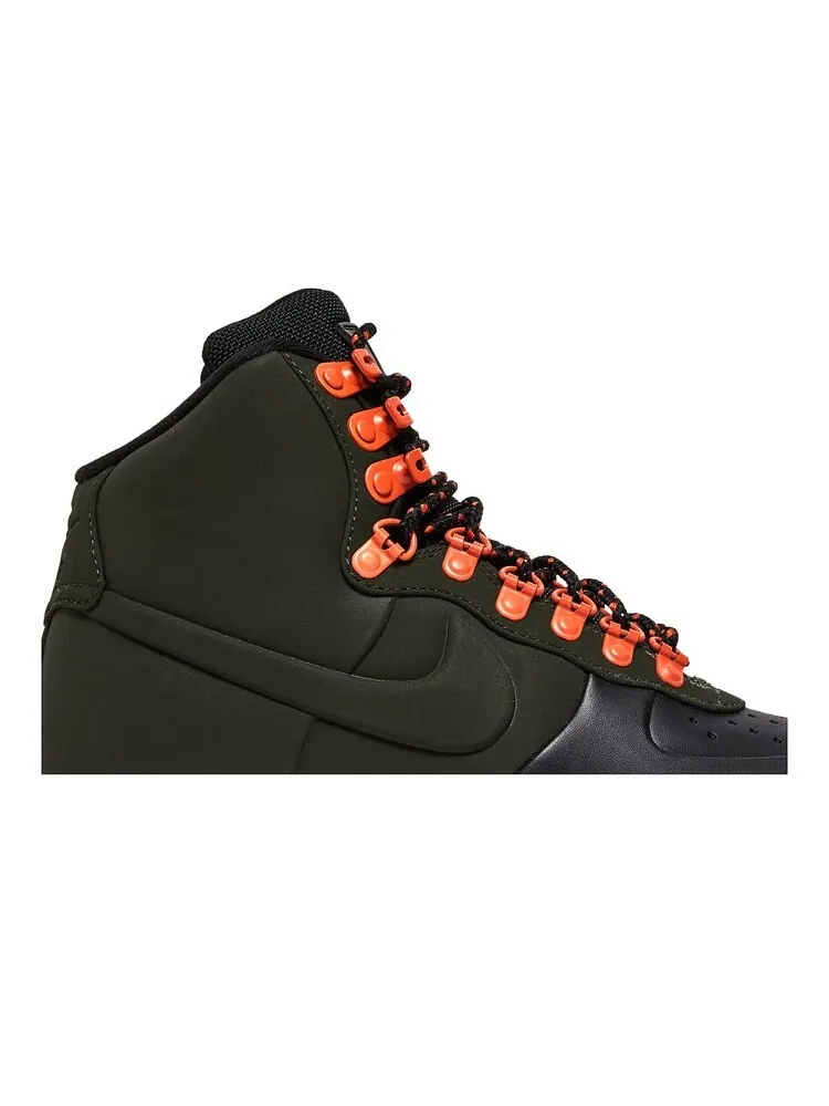 Кроссовки Nike Lunar Force 1 Duckboot 'Black Sequoia' — изображение 2 из 4, черный