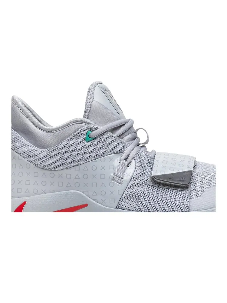 Кроссовки Nike PlayStation x PG 2.5 'Wolf Grey' — изображение 2 из 4, серый