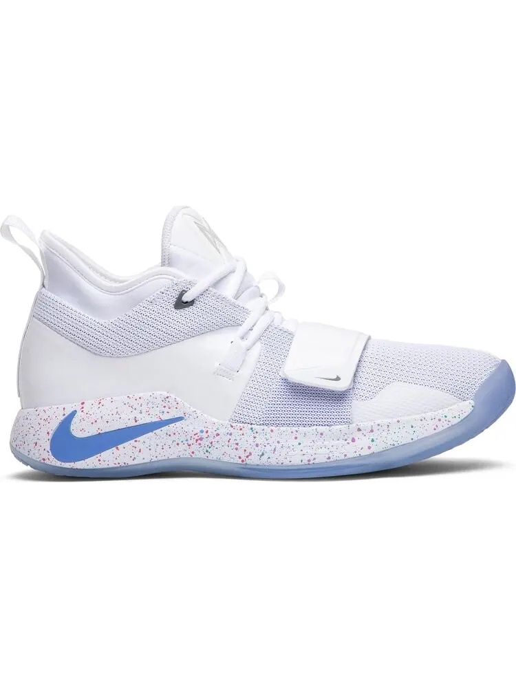 Кроссовки Nike PlayStation x PG 2.5 'White' — изображение 1 из 8, белый