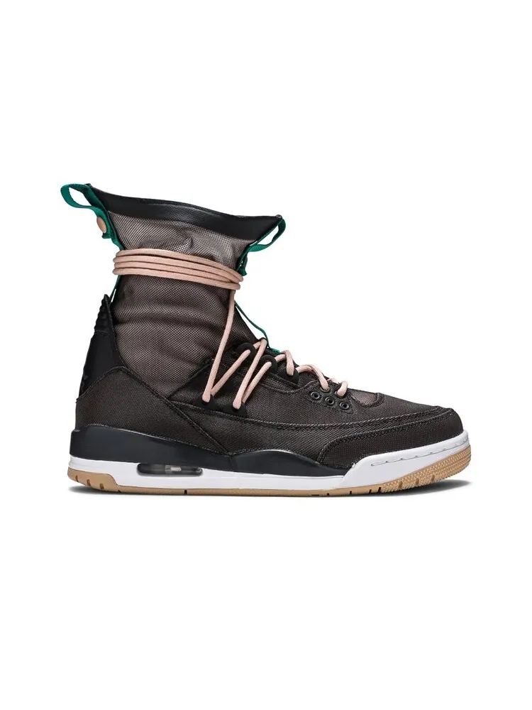 Кроссовки Air Jordan Wmns Air Jordan 3 RTR Explorer Lite XX 'Anthracite Green' — изображение 1 из 4, черный