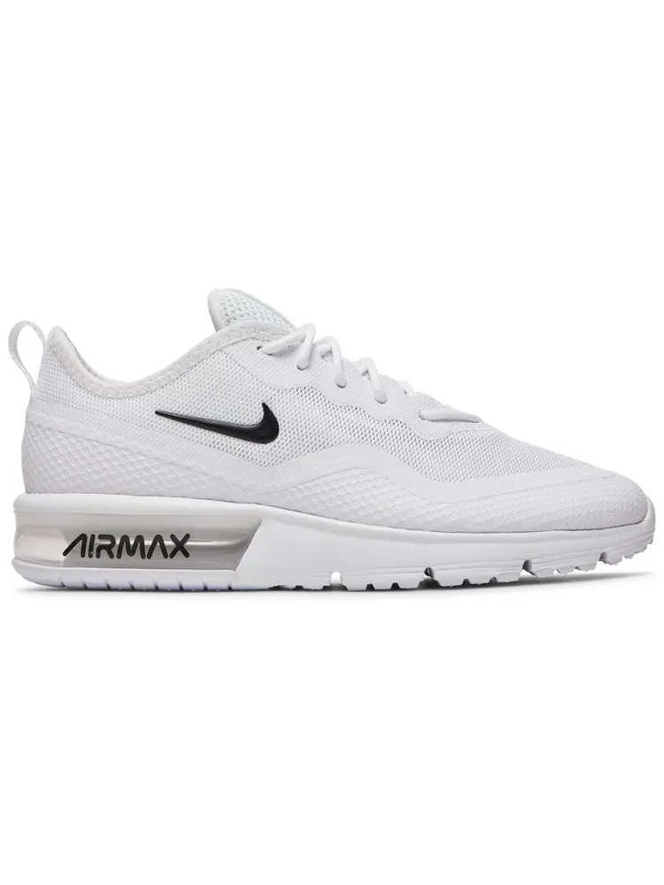 Кроссовки Nike Wmns Air Max Sequent 4.5 'White Black' — изображение 1 из 8, белый
