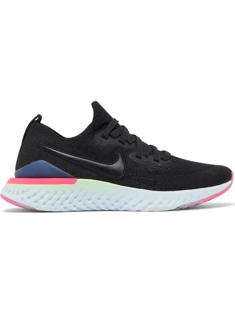 Кроссовки Nike Wmns Epic React Flyknit 2 'Pixel' — изображение 1 из 8, черный