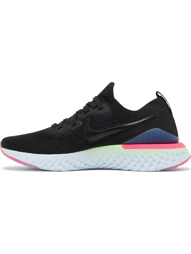 Кроссовки Nike Wmns Epic React Flyknit 2 'Pixel' — изображение 3 из 8, черный