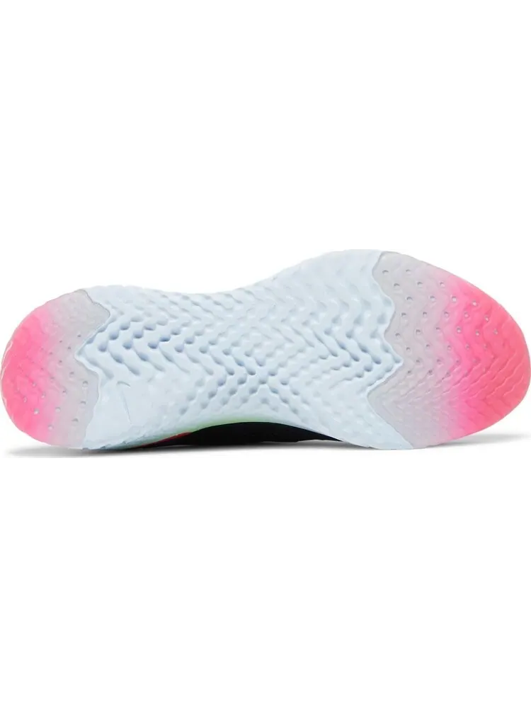 Кроссовки Nike Wmns Epic React Flyknit 2 'Pixel' — изображение 4 из 8, черный