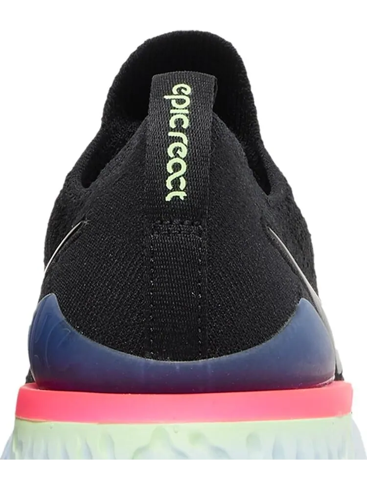 Кроссовки Nike Wmns Epic React Flyknit 2 'Pixel' — изображение 7 из 8, черный