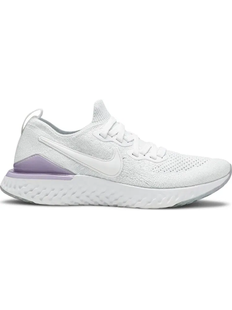 Кроссовки Nike Wmns Epic React Flyknit 2 'Pink Foam' — изображение 1 из 8, белый