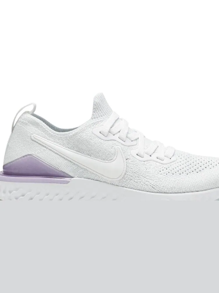 Кроссовки Nike Wmns Epic React Flyknit 2 'Pink Foam' — изображение 2 из 8, белый