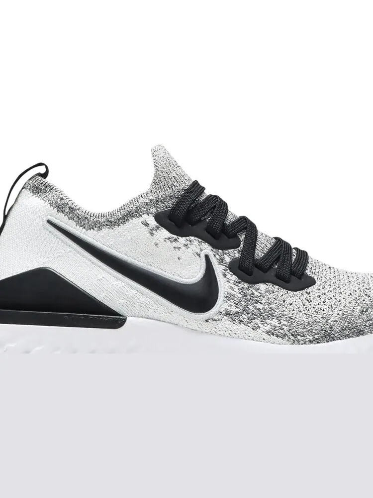 Кроссовки Nike Wmns Epic React Flyknit 2 'Oreo' — изображение 2 из 8, белый