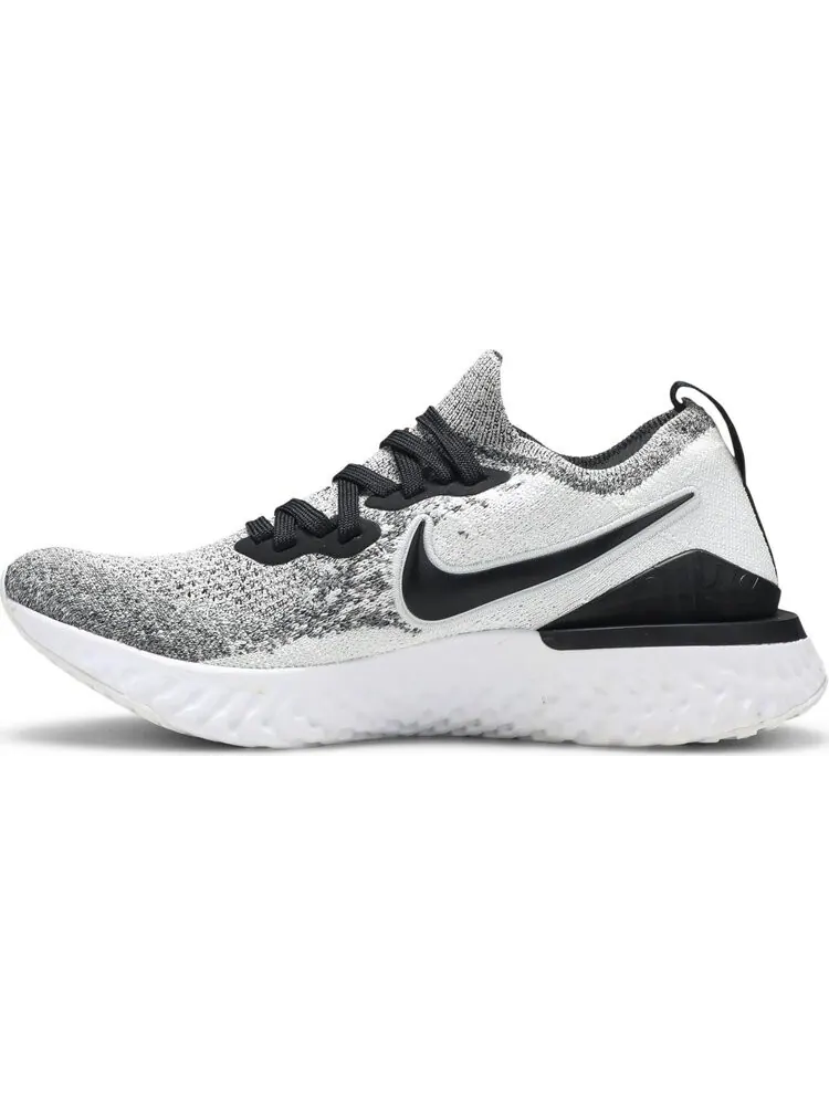 Кроссовки Nike Wmns Epic React Flyknit 2 'Oreo' — изображение 3 из 8, белый