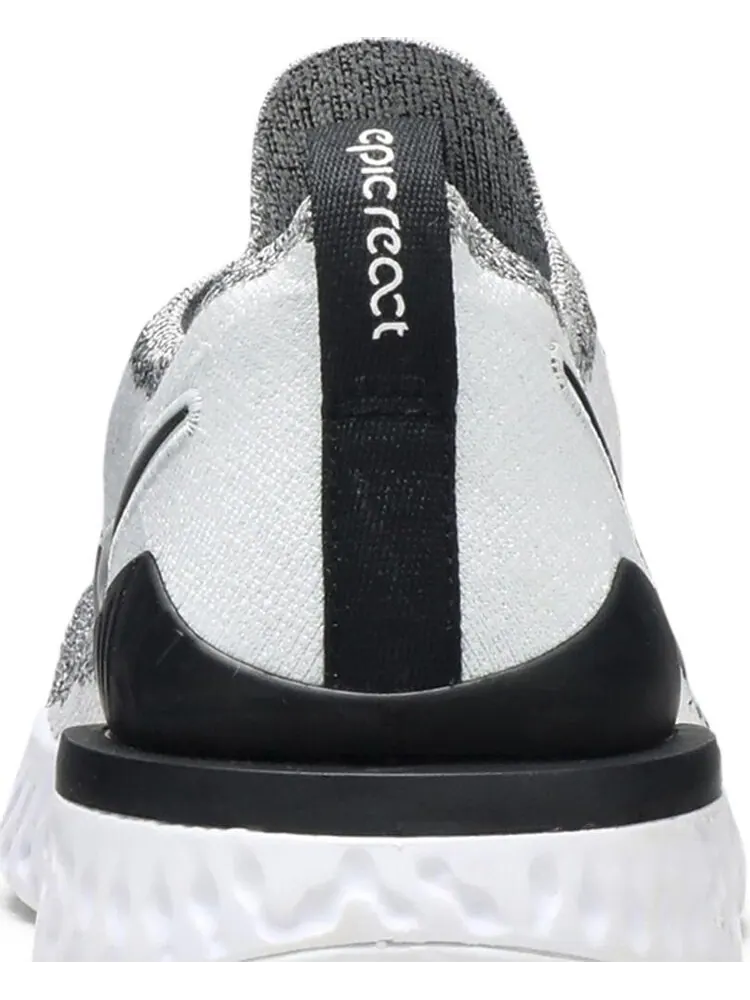 Кроссовки Nike Wmns Epic React Flyknit 2 'Oreo' — изображение 7 из 8, белый