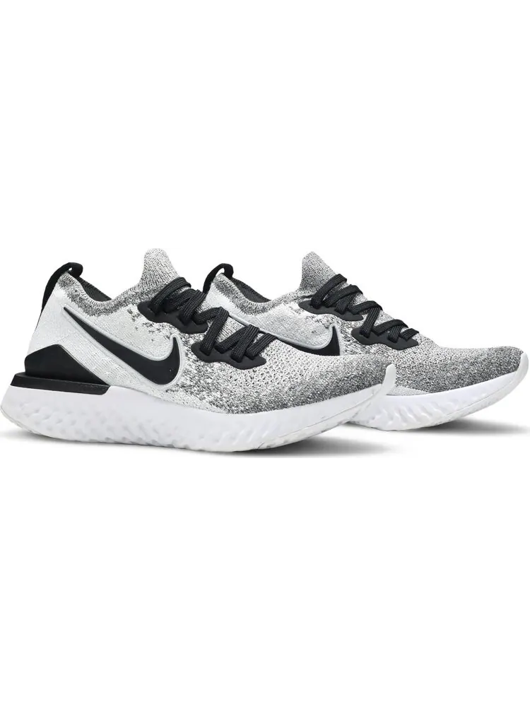 Кроссовки Nike Wmns Epic React Flyknit 2 'Oreo' — изображение 8 из 8, белый
