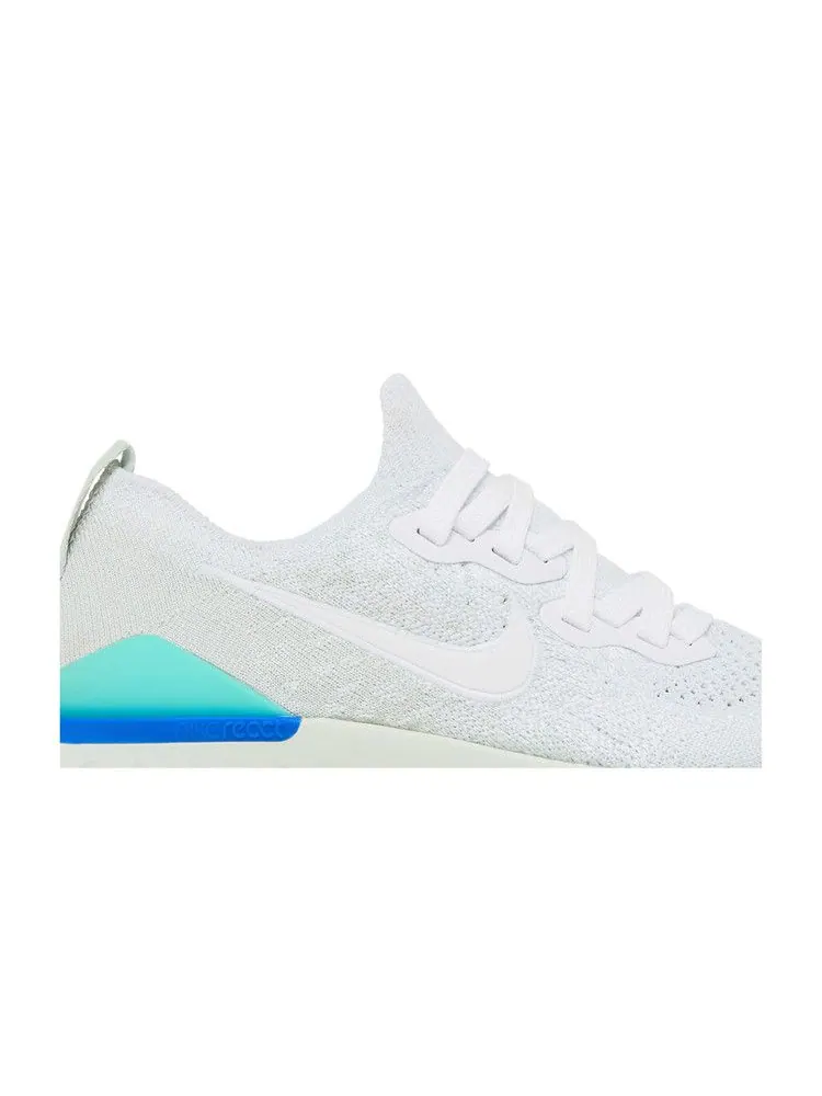 Кроссовки Nike Wmns Epic React Flyknit 2 'White Light Aqua' — изображение 3 из 9