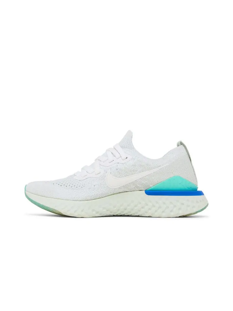 Кроссовки Nike Wmns Epic React Flyknit 2 'White Light Aqua' — изображение 4 из 9
