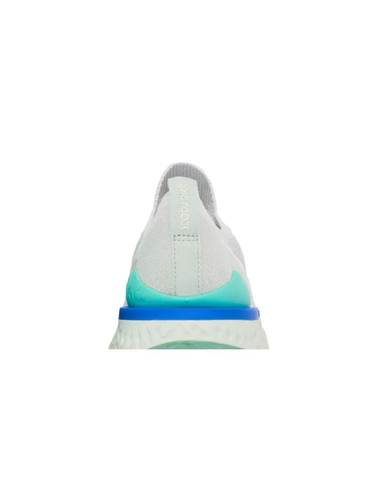 Кроссовки Nike Wmns Epic React Flyknit 2 'White Light Aqua' — изображение 8 из 9
