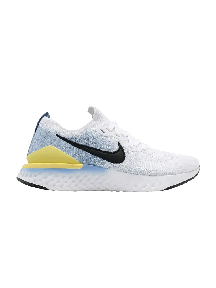 Кроссовки Nike Wmns Epic React Flyknit 2 'White Light Blue' — изображение 1 из 1