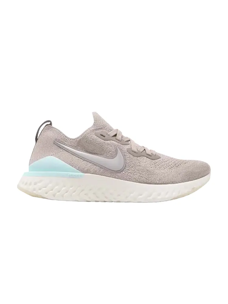 Кроссовки Nike Wmns Epic React Flyknit 2 'Moon Particle' — изображение 1 из 1, серый