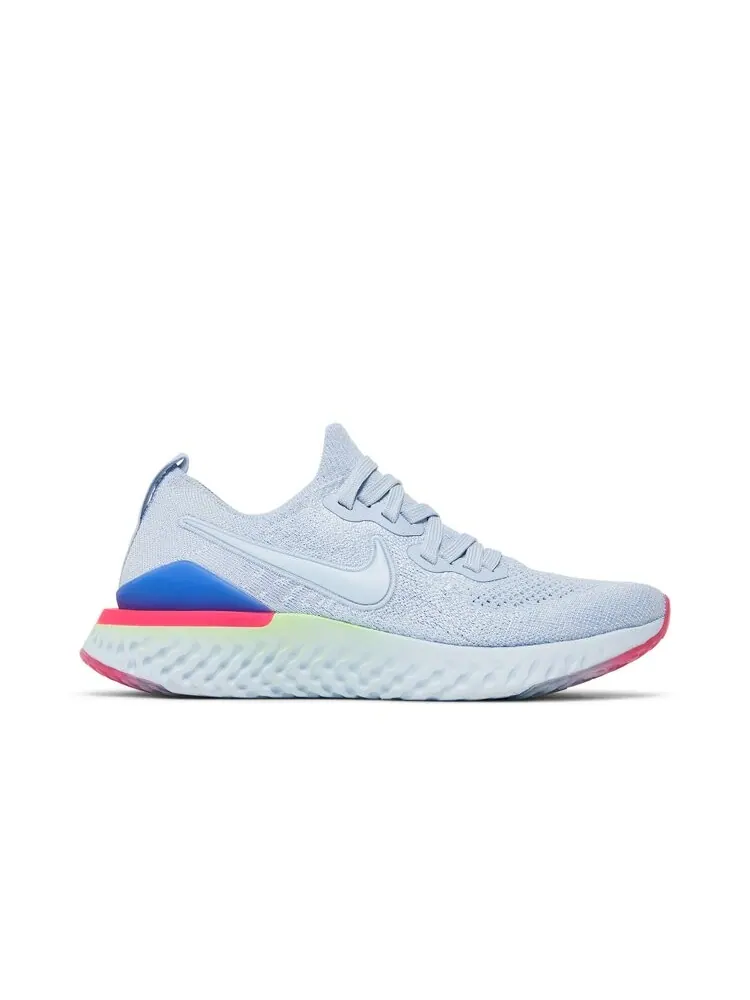Кроссовки Nike Wmns Epic React Flyknit 2 'Hydrogen Blue' — изображение 1 из 4, синий
