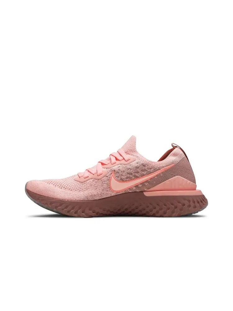 Кроссовки Nike Wmns Epic React Flyknit 2 'Rust Pink' — изображение 3 из 4, розовый