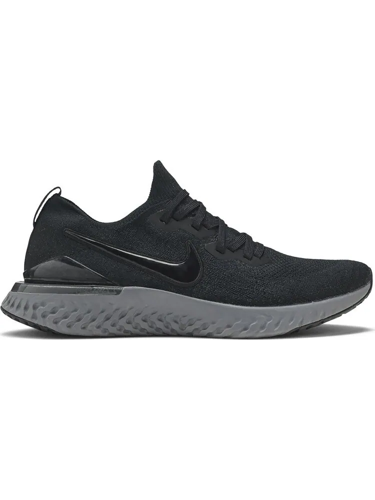 Кроссовки Nike Epic React Flyknit 2 'Black Anthracite' — изображение 1 из 8, черный