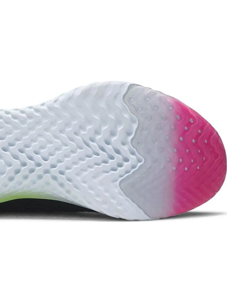 Кроссовки Nike Epic React Flyknit 2 'Pixel' — изображение 5 из 8, черный