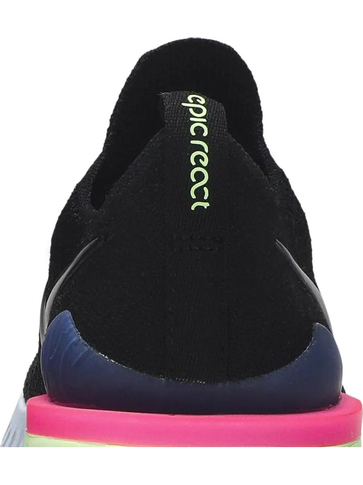 Кроссовки Nike Epic React Flyknit 2 'Pixel' — изображение 7 из 8, черный