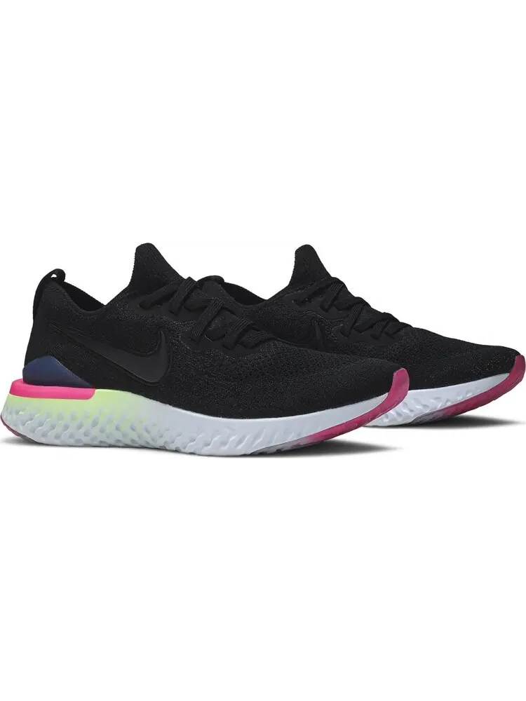 Кроссовки Nike Epic React Flyknit 2 'Pixel' — изображение 8 из 8, черный