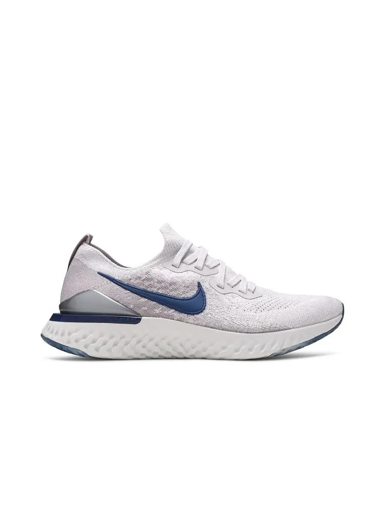 Кроссовки Epic React Flyknit 2 'Vast Grey Coastal Blue' — изображение 1 из 8, серый синий