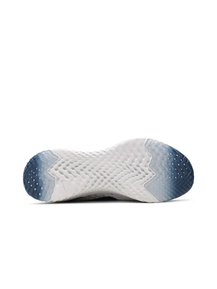 Кроссовки Epic React Flyknit 2 'Vast Grey Coastal Blue' — изображение 4 из 8, серый синий