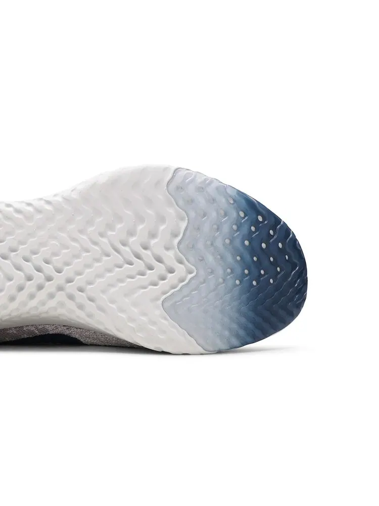 Кроссовки Epic React Flyknit 2 'Vast Grey Coastal Blue' — изображение 5 из 8, серый синий