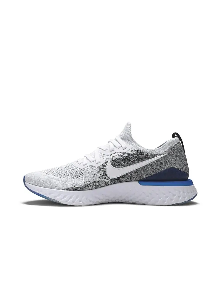 Кроссовки Nike Epic React Flyknit 2 'Racer Blue' — изображение 3 из 4, белый