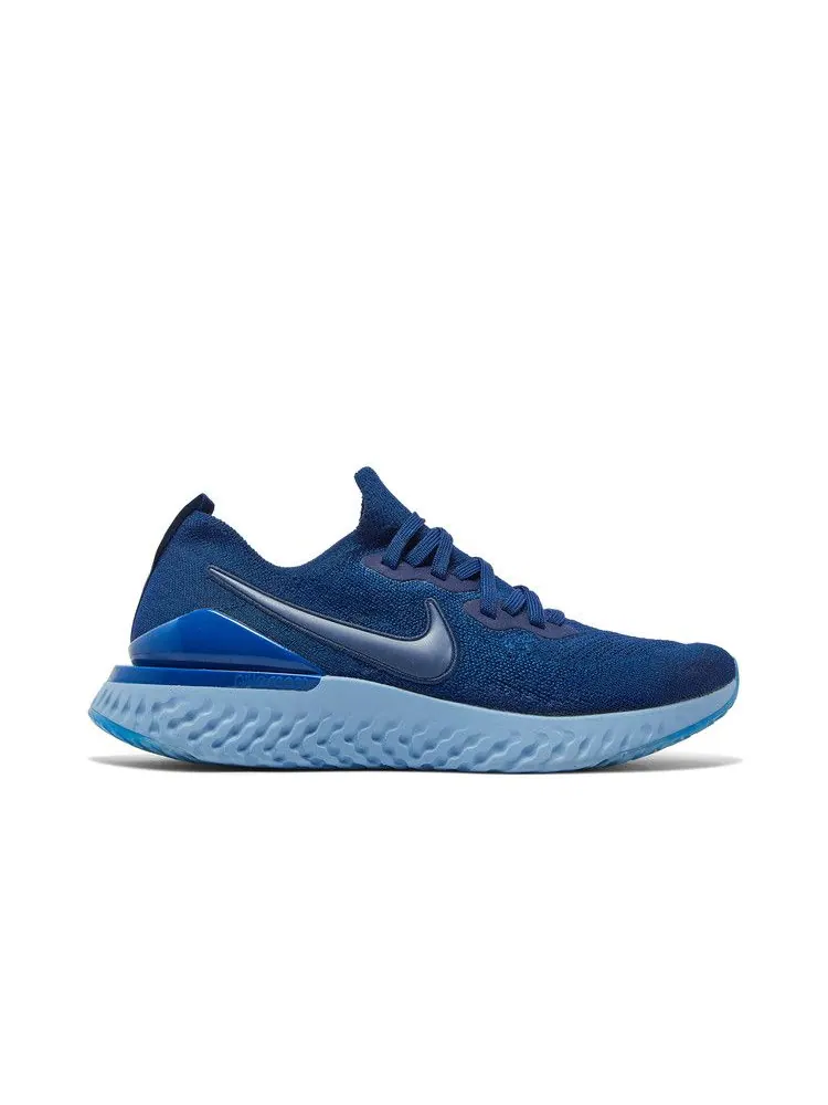 Кроссовки Nike Epic React Flyknit 2 'Blue Void' — изображение 2 из 9, синий/индиго-черный