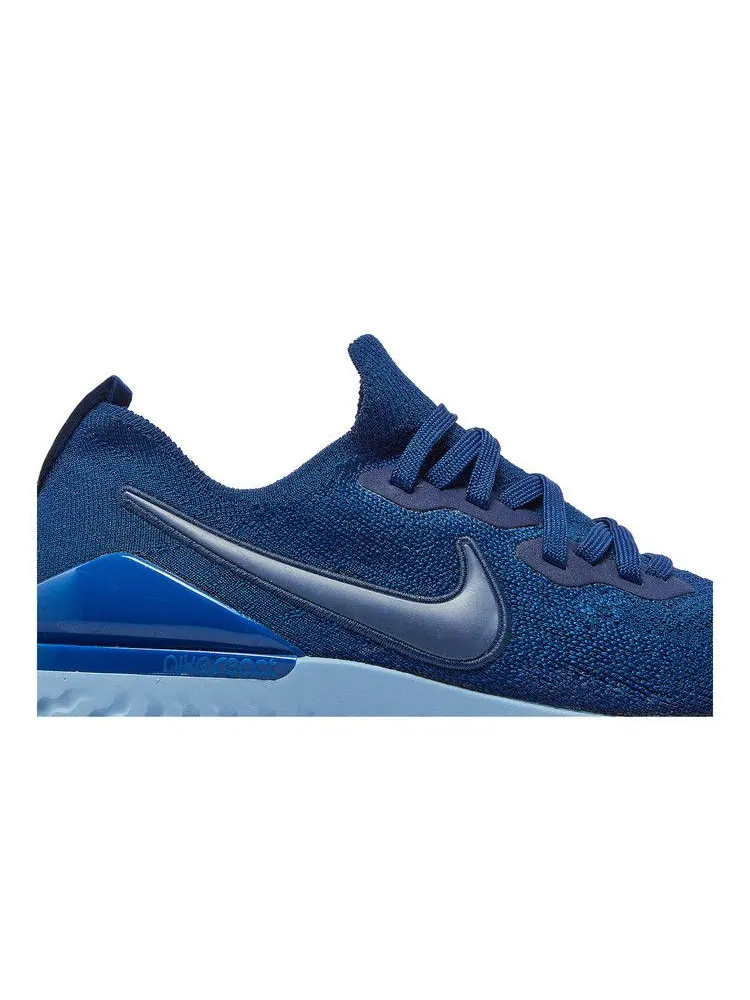 Кроссовки Nike Epic React Flyknit 2 'Blue Void' — изображение 3 из 9, синий/индиго-черный