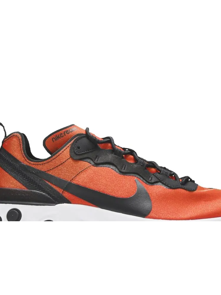 Кроссовки Nike React Element 55 Premium 'Sunrise' — изображение 2 из 4, желтый
