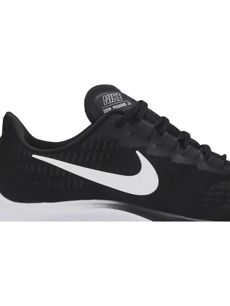 Кроссовки Nike Air Zoom Pegasus 37 'Black White' — изображение 2 из 8, черный