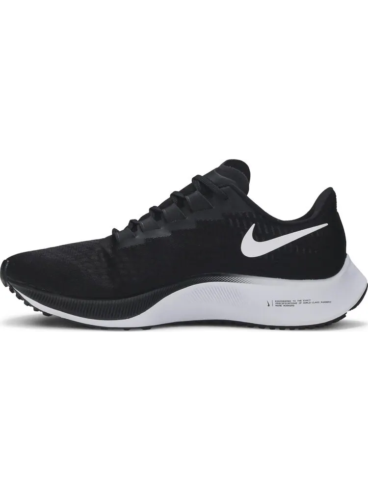 Кроссовки Nike Air Zoom Pegasus 37 'Black White' — изображение 3 из 8, черный