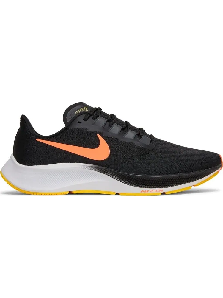 Кроссовки Nike Air Zoom Pegasus 37 'Black Bright Mango' — изображение 1 из 8, черный