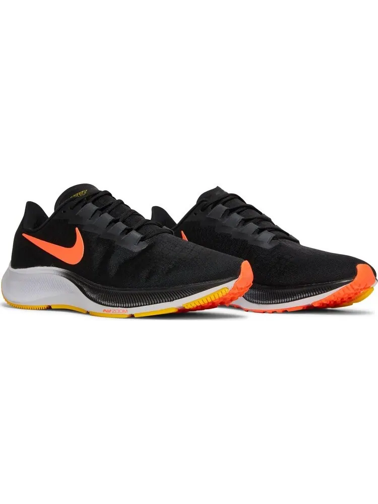 Кроссовки Nike Air Zoom Pegasus 37 'Black Bright Mango' — изображение 8 из 8, черный