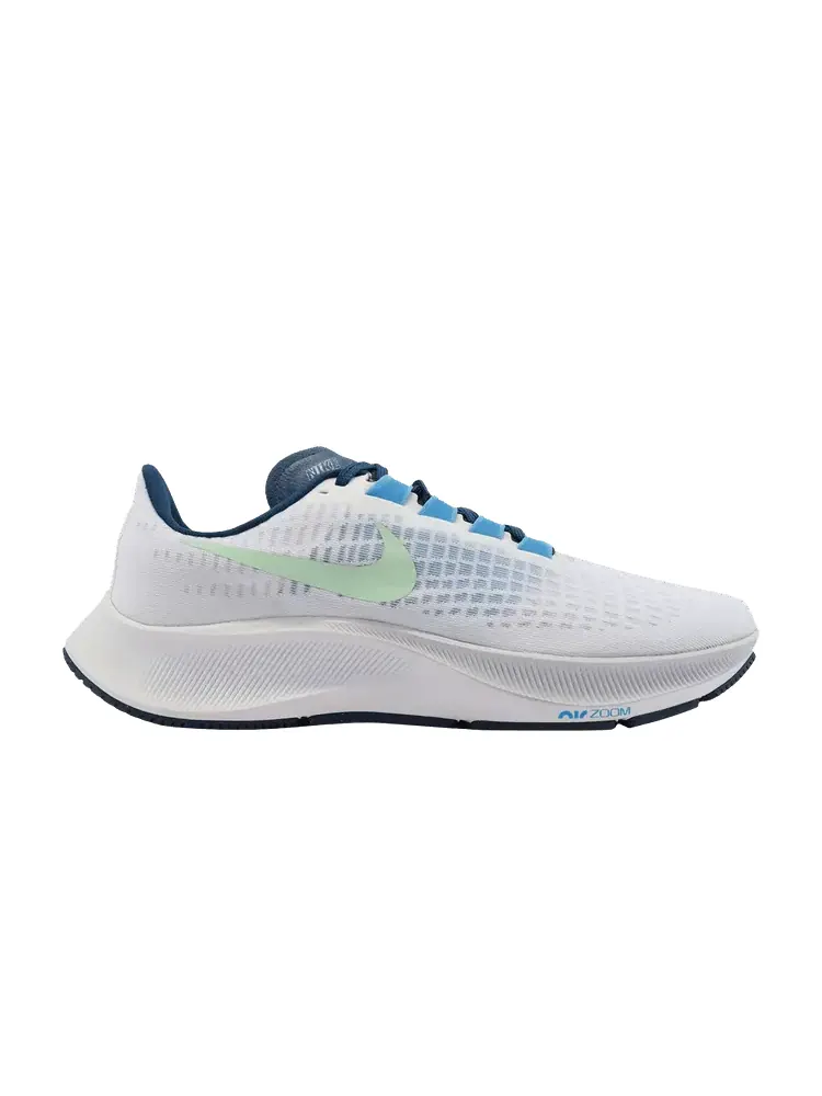 Кроссовки Nike Air Zoom Pegasus 37 'White Blue Cucumber' — изображение 1 из 1, белый/синий/синий