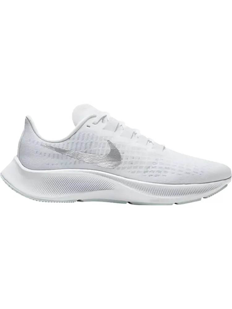 Кроссовки Nike Wmns Air Zoom Pegasus 37 'White Metallic Silver' — изображение 1 из 1, белый