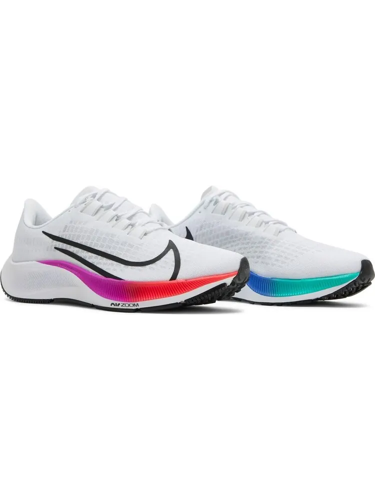 Кроссовки Nike Wmns Air Zoom Pegasus 37 'White Multi-Color' — изображение 8 из 8, белый