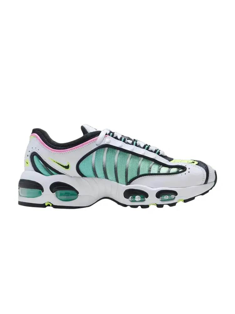 Кроссовки Nike Air Max Tailwind 4 GS 'White China Rose' — изображение 1 из 1, белый/черный/розовый