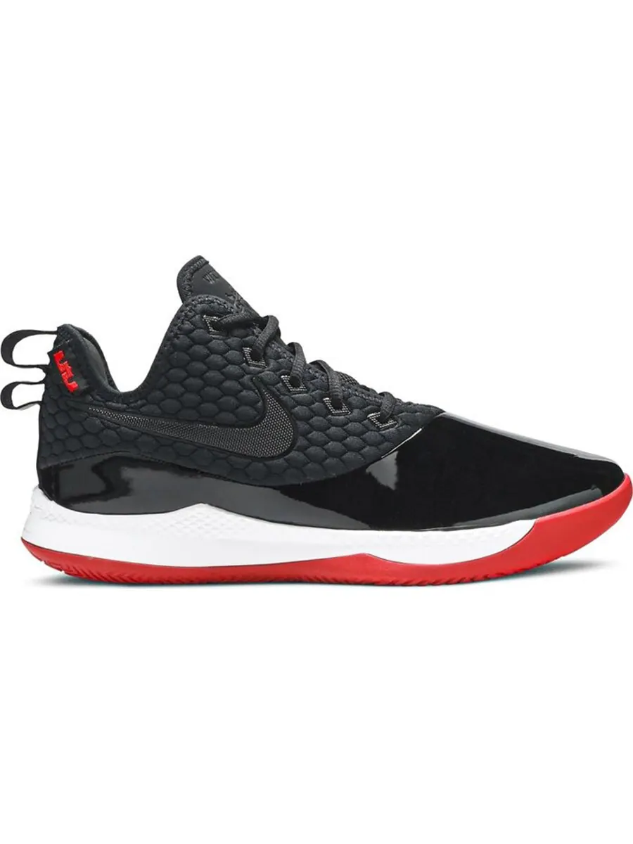 Кроссовки Nike LeBron Witness 3 Premium — изображение 1 из 4, черный/красный/белый