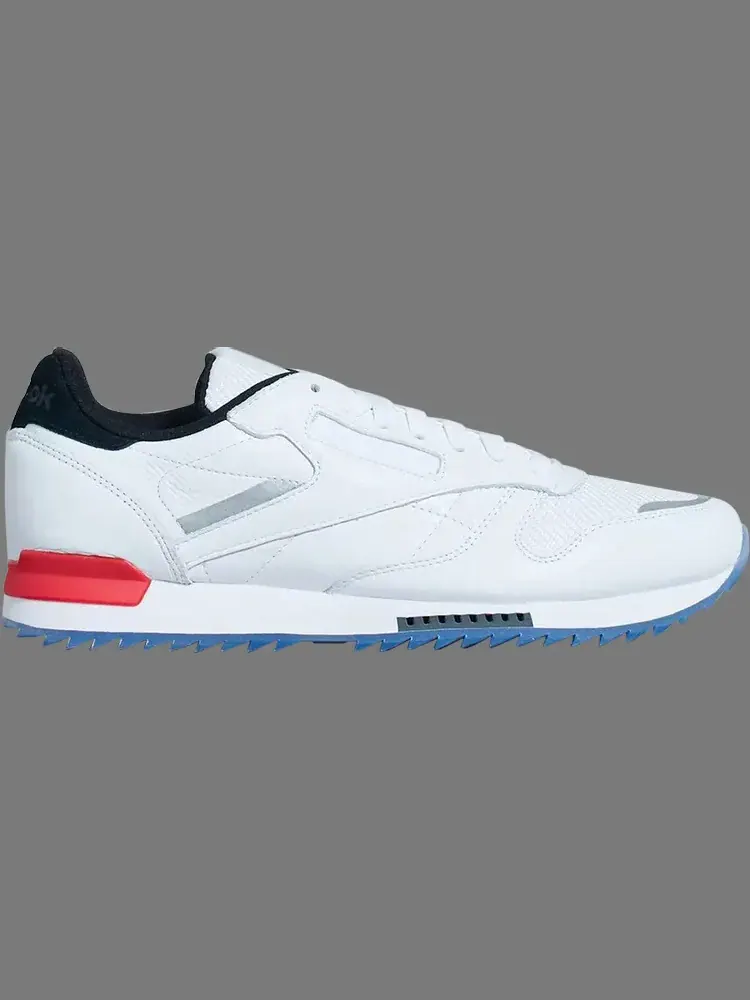 Кроссовки classic leather ripple low Reebok — изображение 1 из 1, белый
