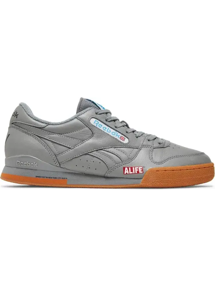 Кроссовки alife x phase 1 pro 'flat grey' Reebok — изображение 1 из 8, серый