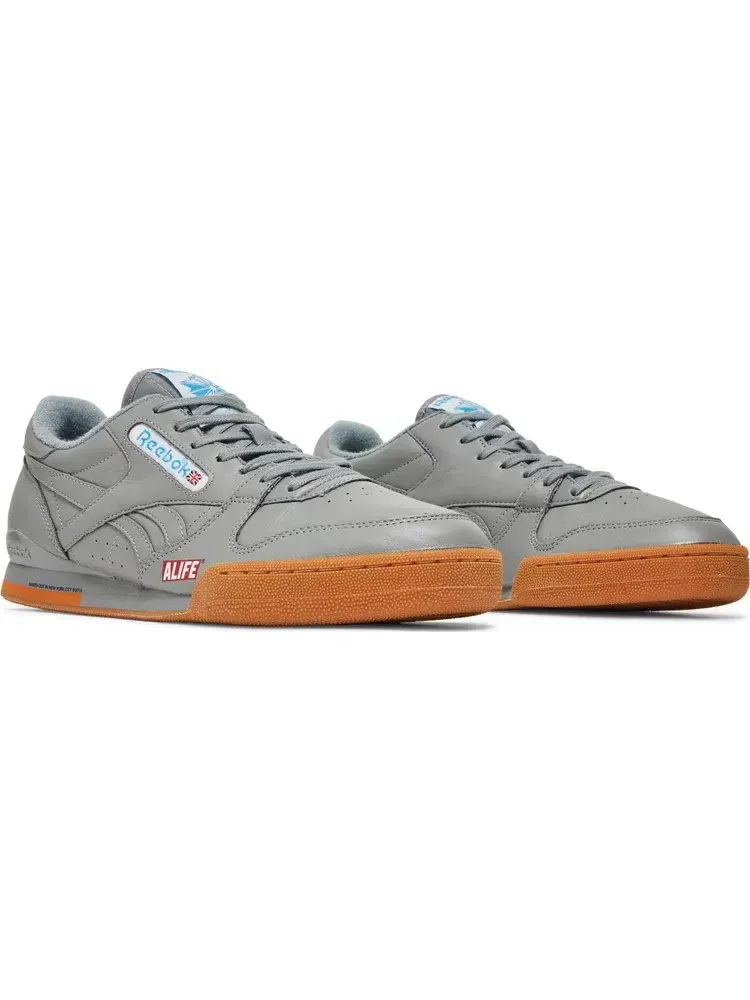 Кроссовки alife x phase 1 pro 'flat grey' Reebok — изображение 8 из 8, серый