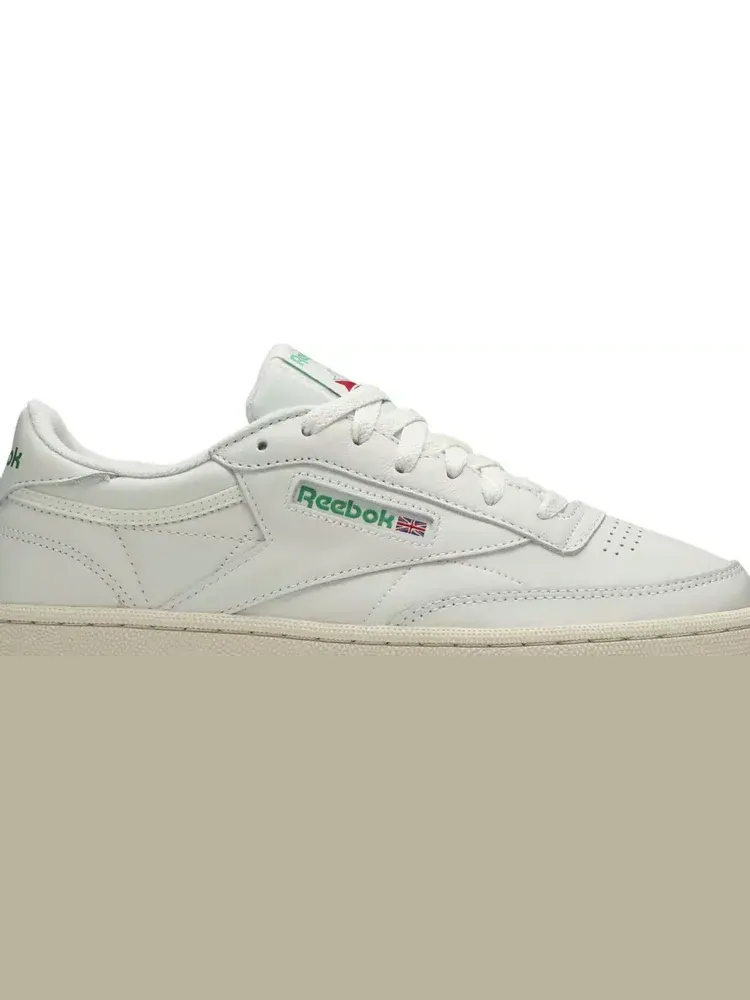Кроссовки wmns club c 85 vintage Reebok, пломбир — изображение 2 из 8, бежевый